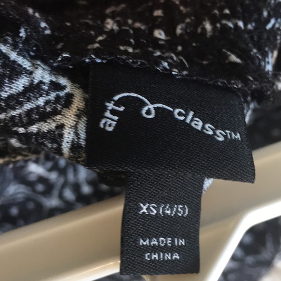 ART Class Black and White Shorts - Picture 3 of 4